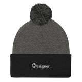 Designer'n'co - Designer Beanie Pom Pom 